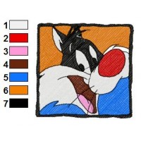 Looney Tunes Embroidery Design 2